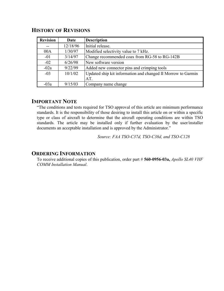 Garmin SL40 User Manual | Page 3 / 38