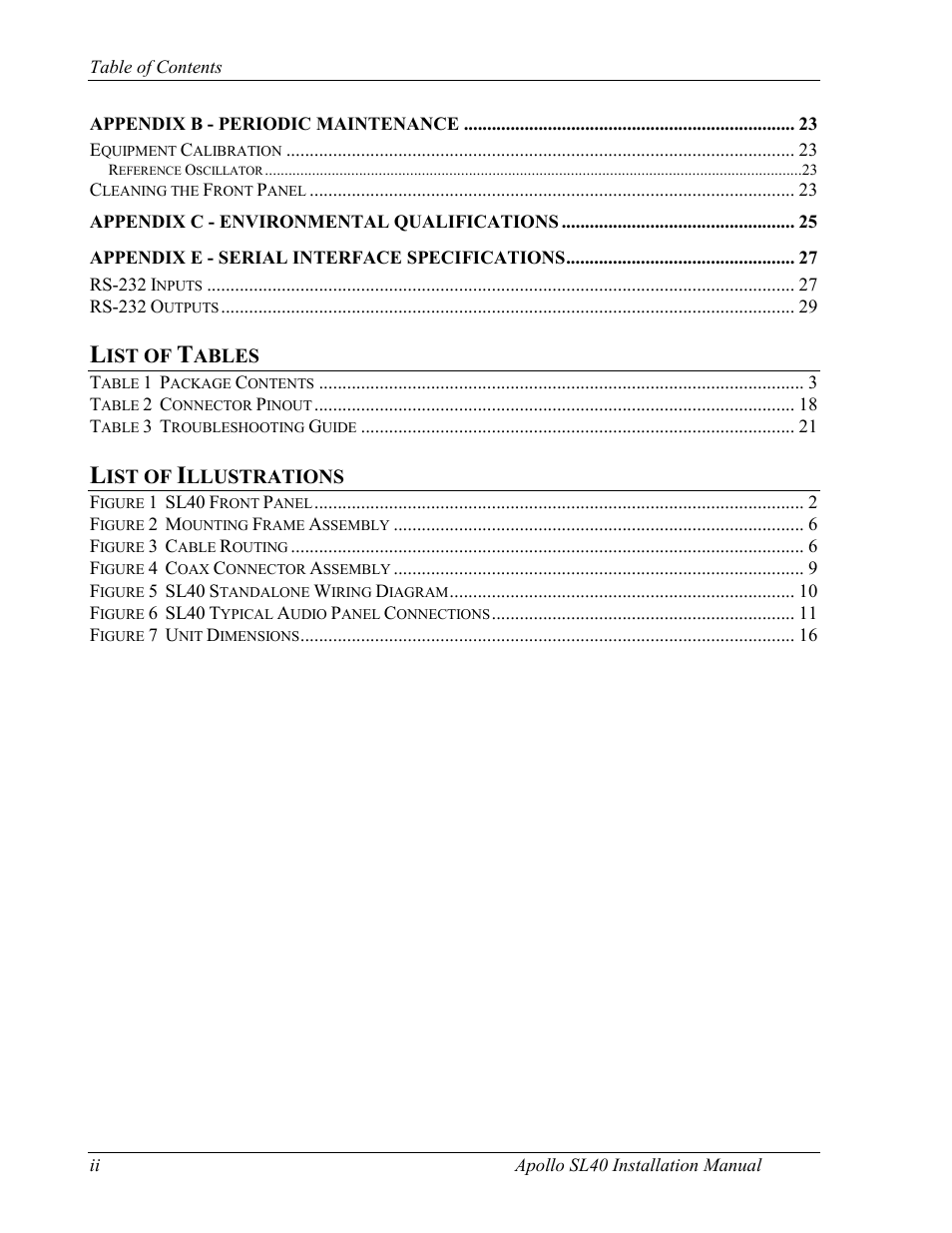 Garmin SL40 User Manual | Page 6 / 38