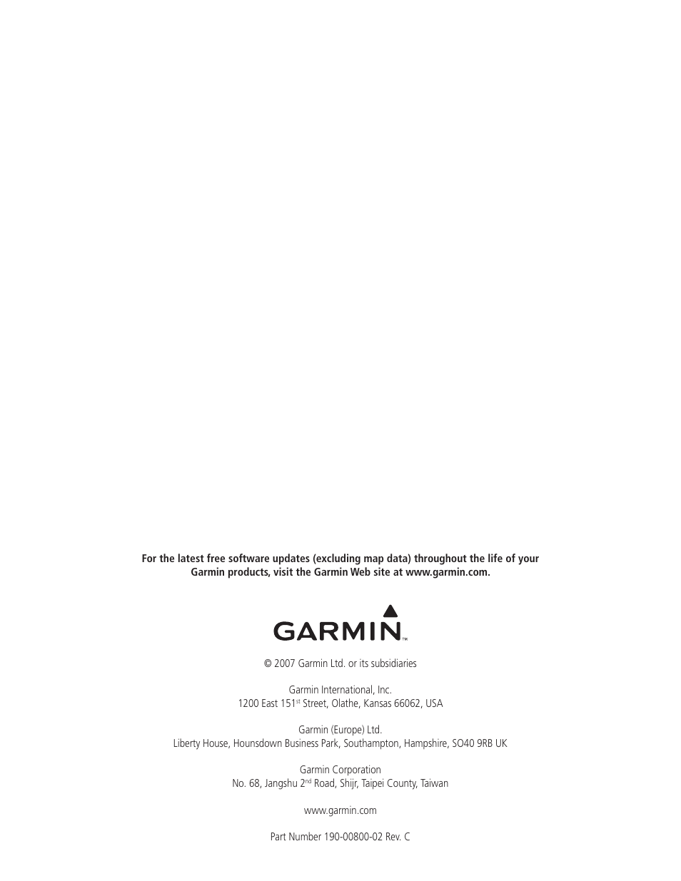 Garmin GMR 18 User Manual | Page 12 / 12