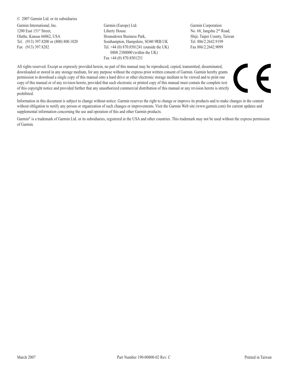 Garmin GMR 18 User Manual | Page 2 / 12