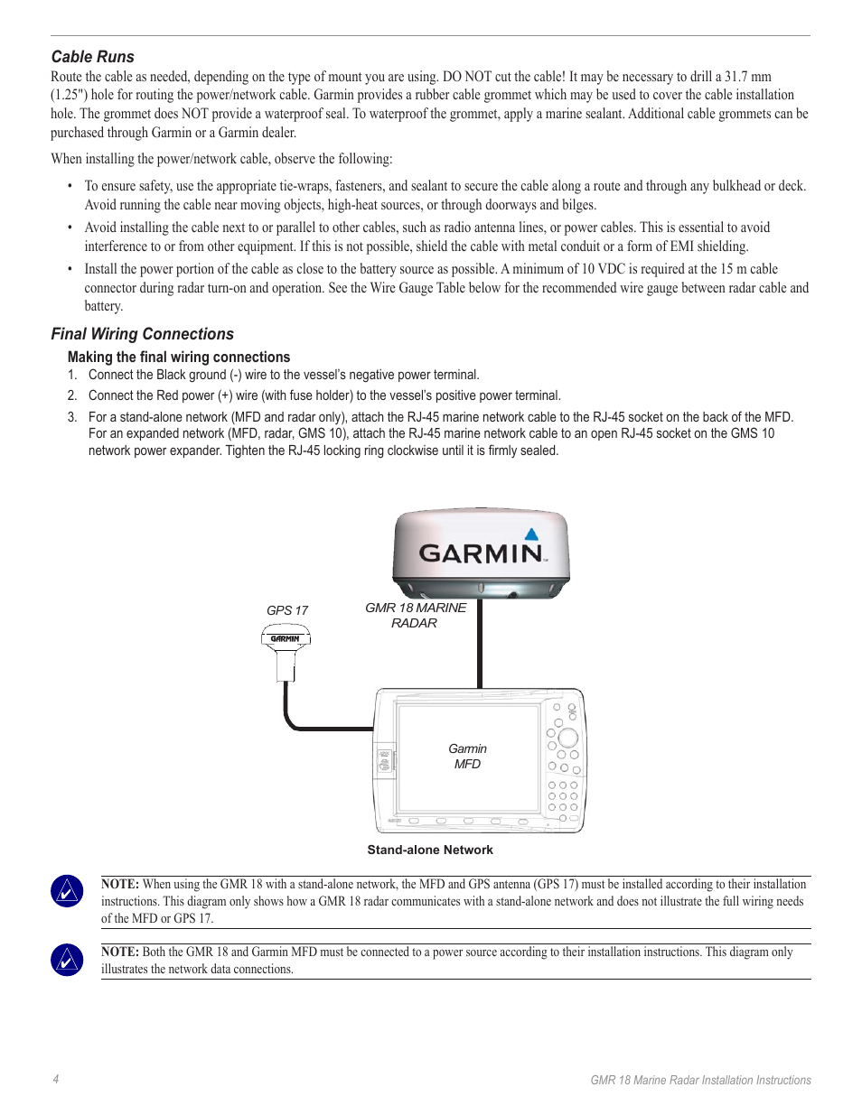 Garmin GMR 18 User Manual | Page 6 / 12