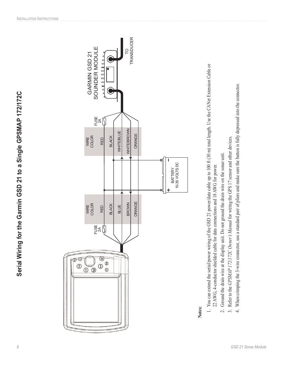 Garmin gsd 21 sounder module | Garmin GSD 21 User Manual | Page 10 / 14