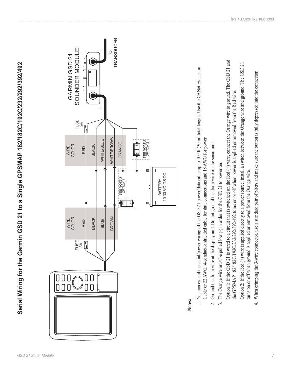 Garmin gsd 21 sounder module | Garmin GSD 21 User Manual | Page 9 / 14