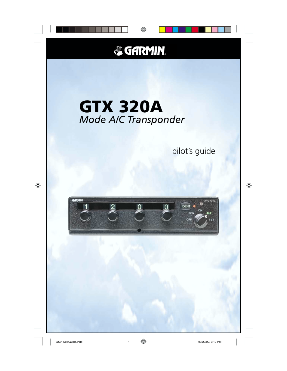 Garmin GTX 320A User Manual | 8 pages