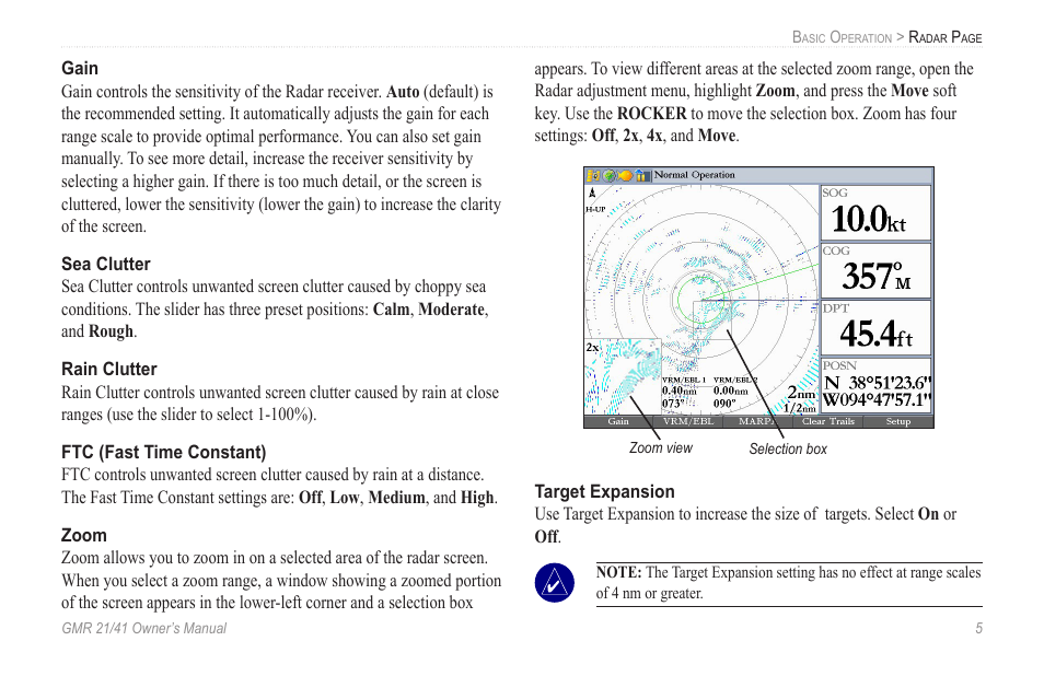 Garmin GMR 21/41 User Manual | Page 11 / 26