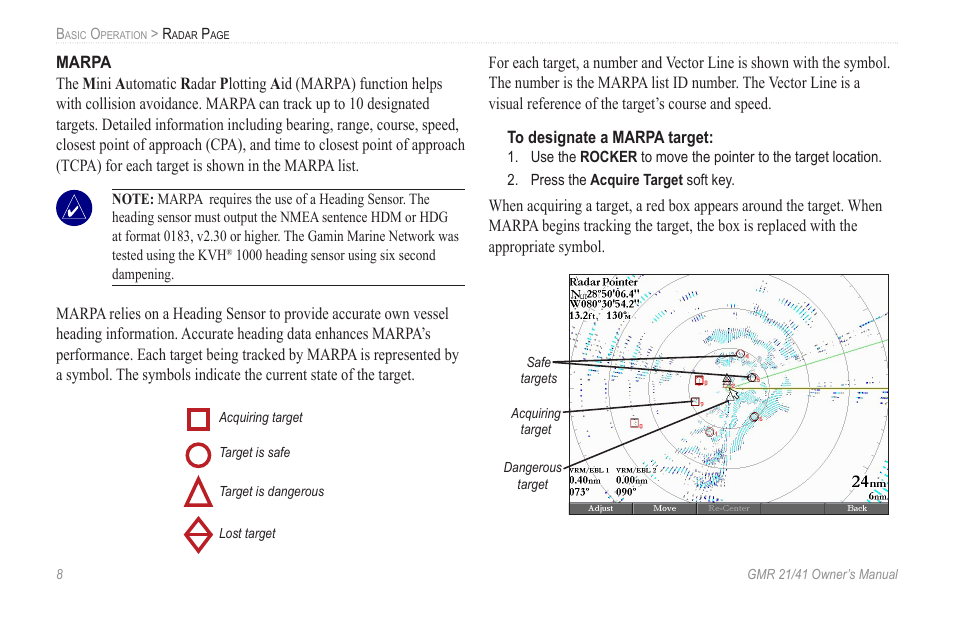 Garmin GMR 21/41 User Manual | Page 14 / 26