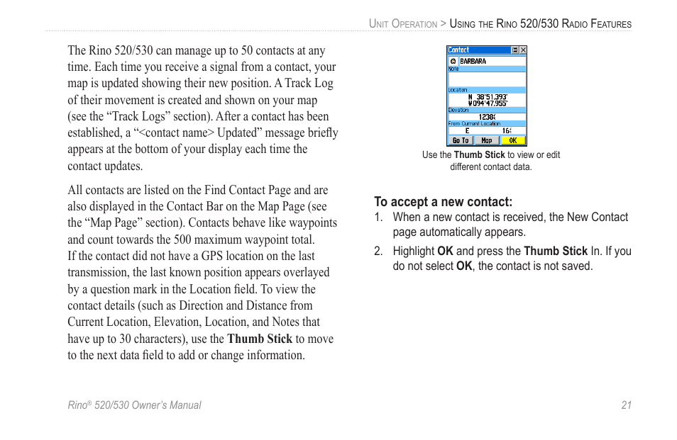 Garmin 520 User Manual | Page 31 / 132