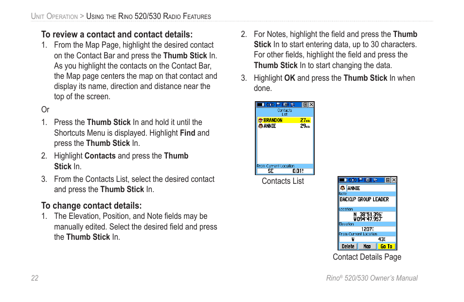 Garmin 520 User Manual | Page 32 / 132