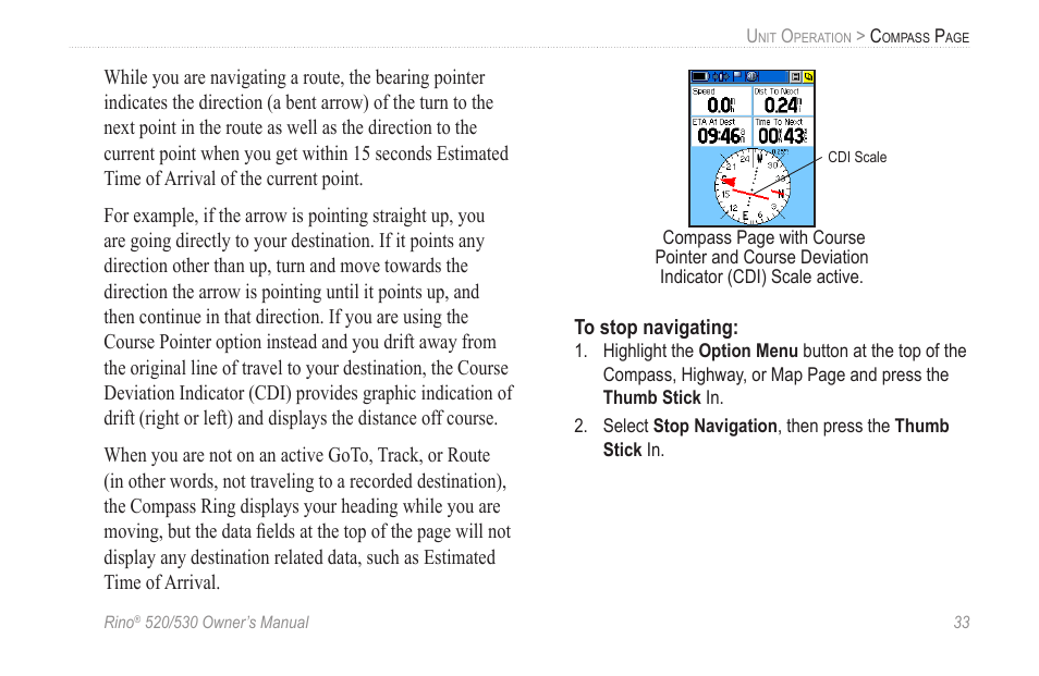 Garmin 520 User Manual | Page 43 / 132