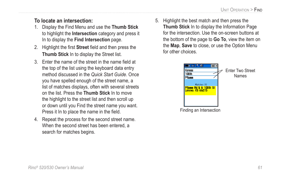 Garmin 520 User Manual | Page 71 / 132