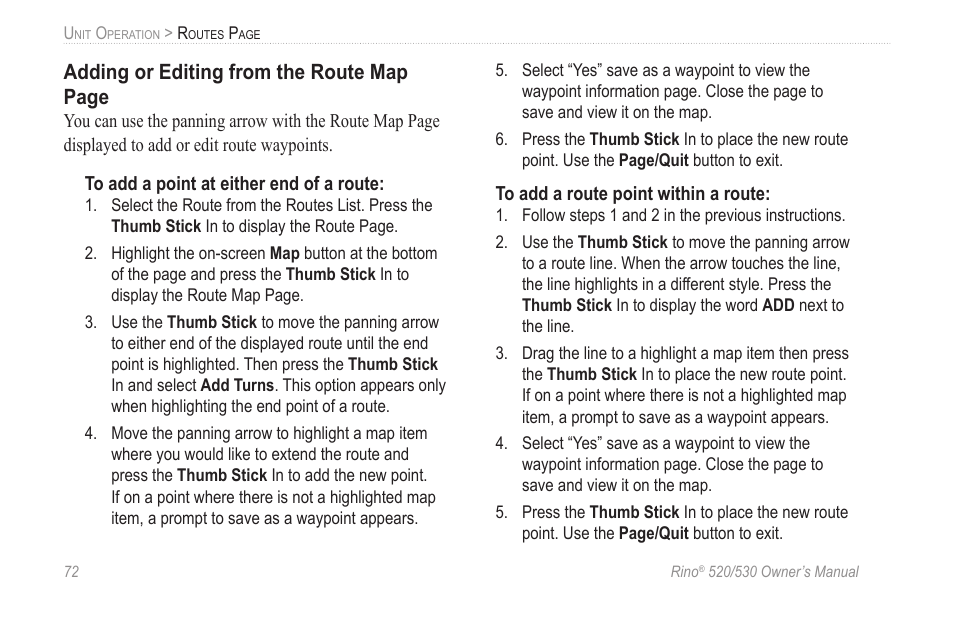 Garmin 520 User Manual | Page 82 / 132