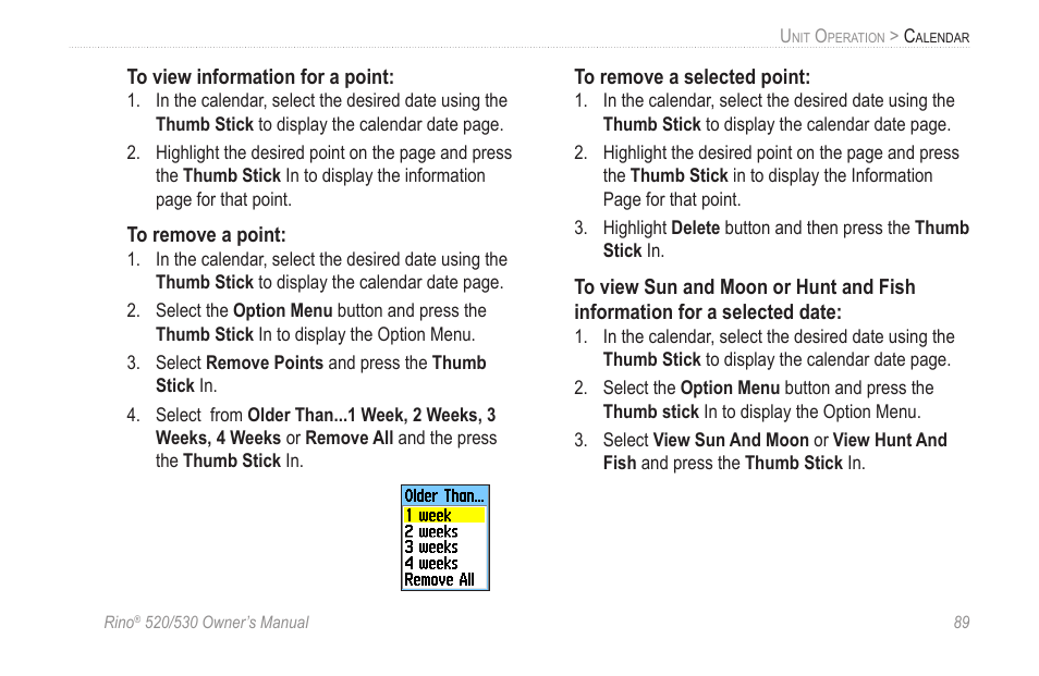 Garmin 520 User Manual | Page 99 / 132