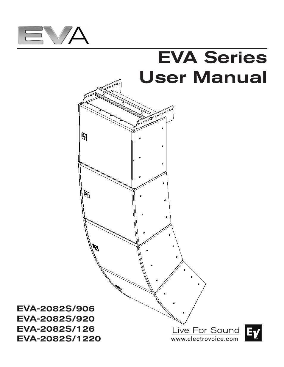 EVA -2082S/920 User Manual | 36 pages