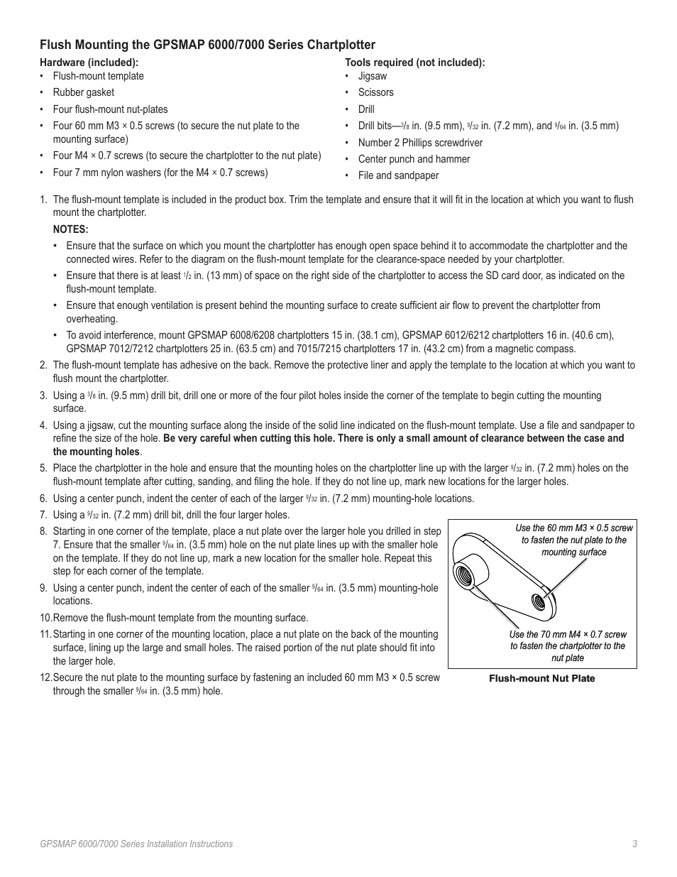 Garmin GPSMAP 7000 Series User Manual | Page 3 / 20