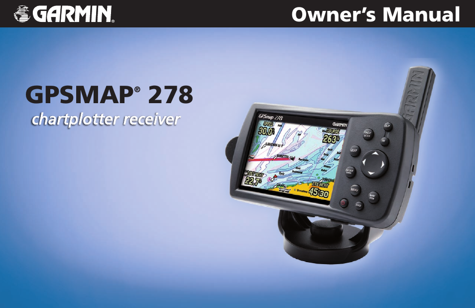 Garmin GPSMAP 278 User Manual | 138 pages