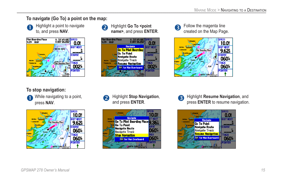 Garmin GPSMAP 278 User Manual | Page 23 / 138