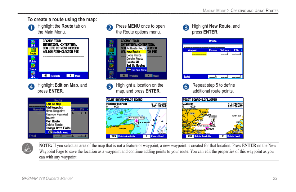 Garmin GPSMAP 278 User Manual | Page 31 / 138