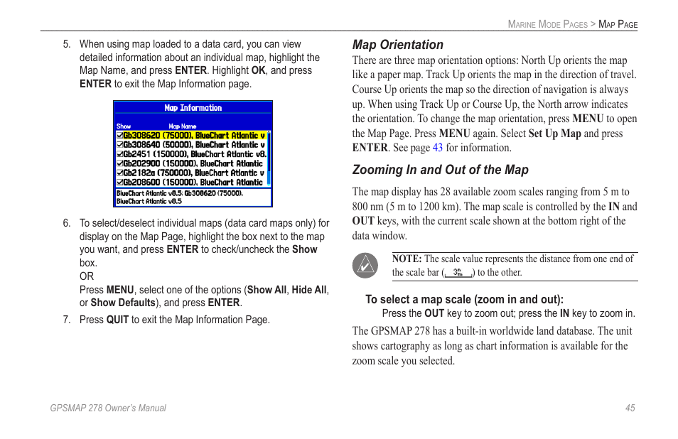 Garmin GPSMAP 278 User Manual | Page 53 / 138