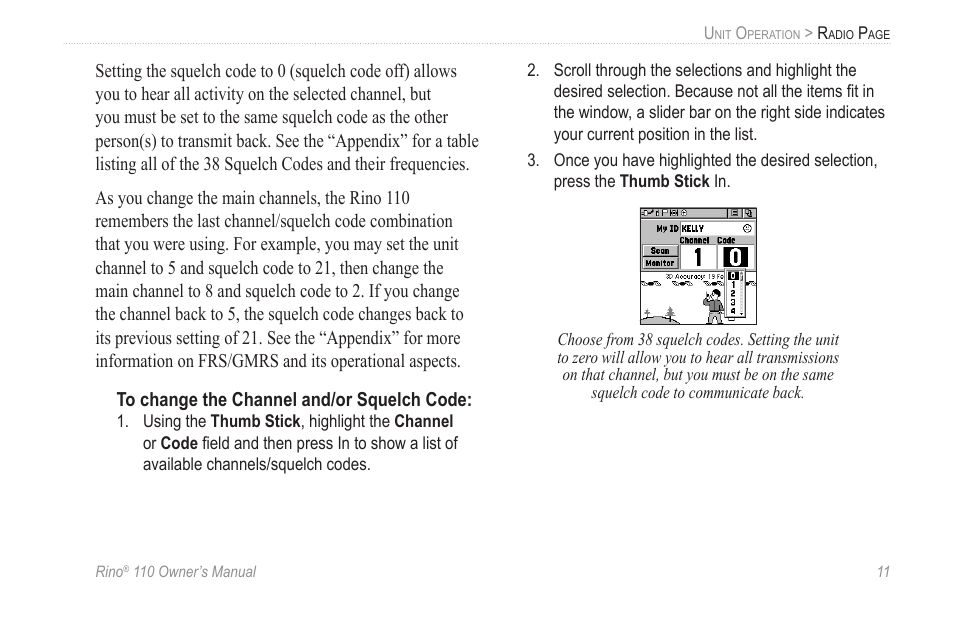 Garmin 110 User Manual | Page 17 / 110