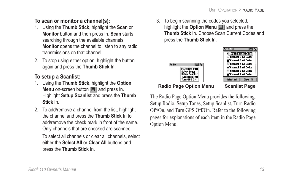 Garmin 110 User Manual | Page 19 / 110