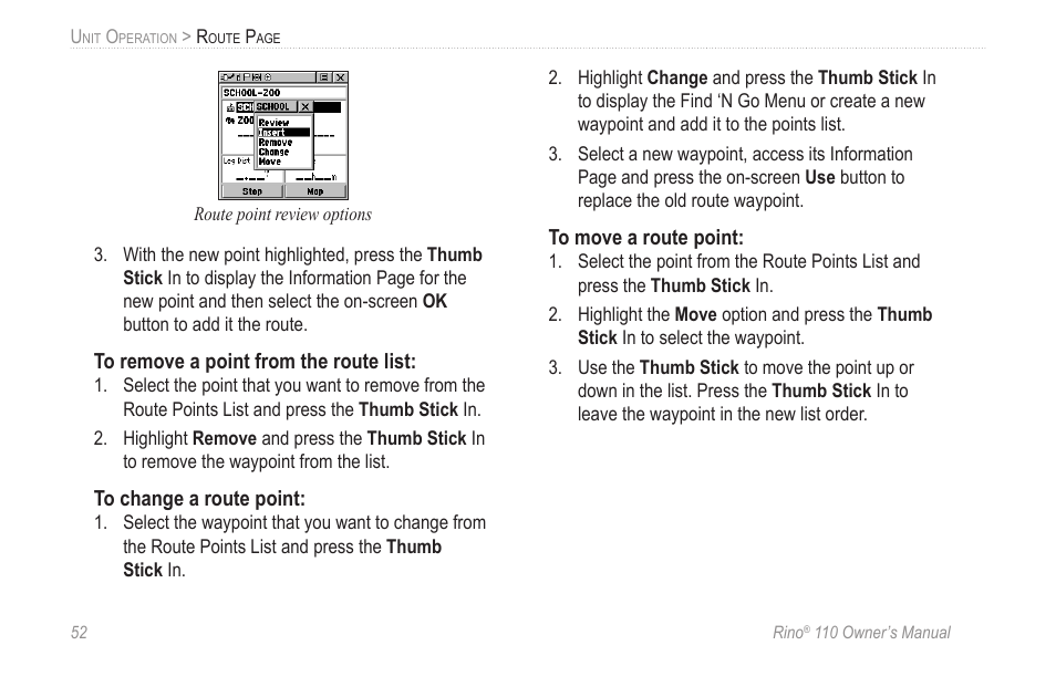 Garmin 110 User Manual | Page 58 / 110