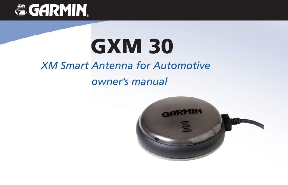 Garmin GXM 30 User Manual | 26 pages