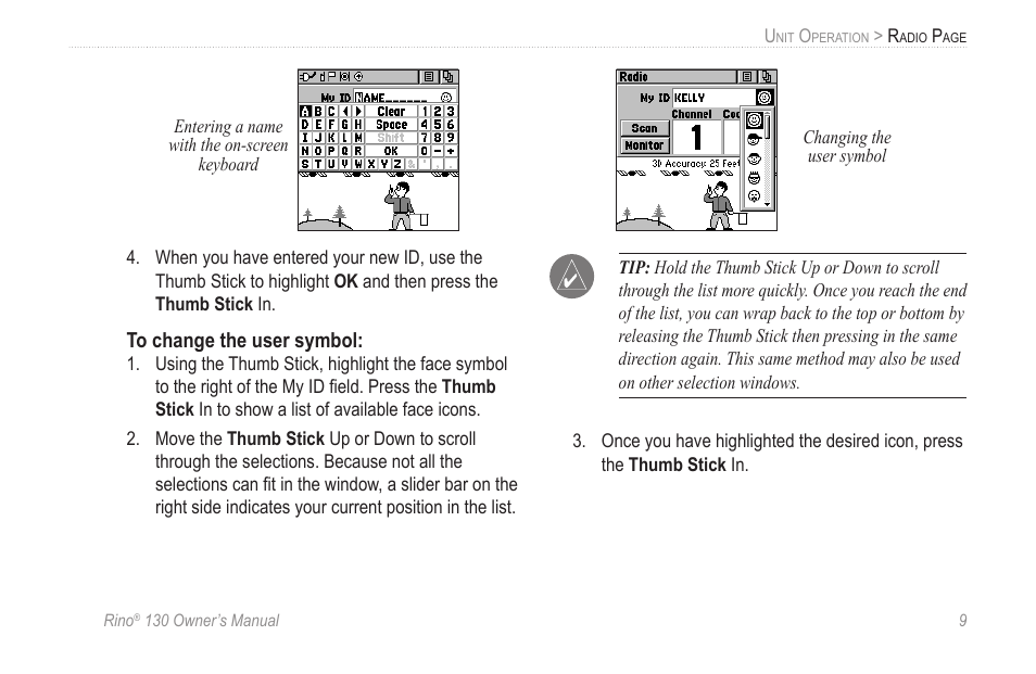 Garmin rino130 User Manual | Page 15 / 132