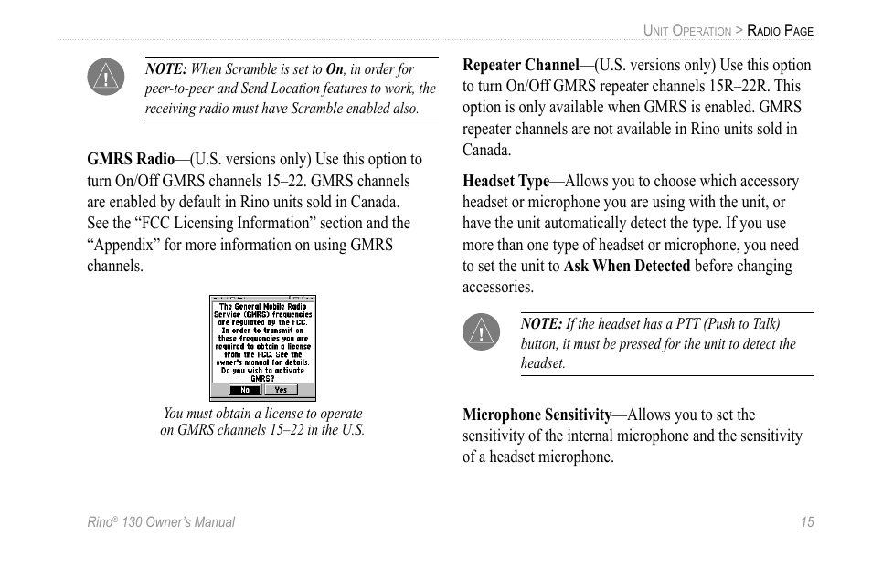 Garmin 130 User Manual | Page 21 / 132