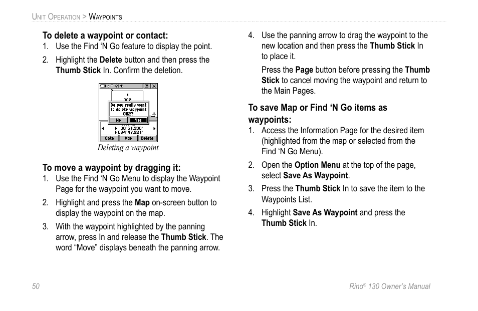 Garmin 130 User Manual | Page 56 / 132