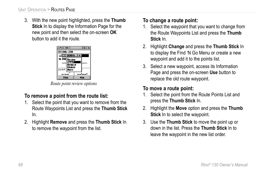 Garmin 130 User Manual | Page 74 / 132