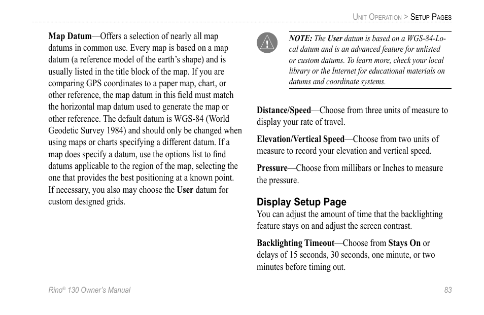 Garmin 130 User Manual | Page 89 / 132