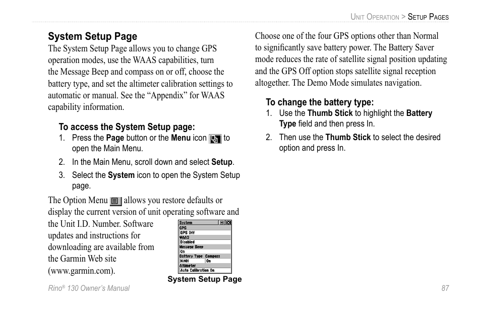 Garmin 130 User Manual | Page 93 / 132