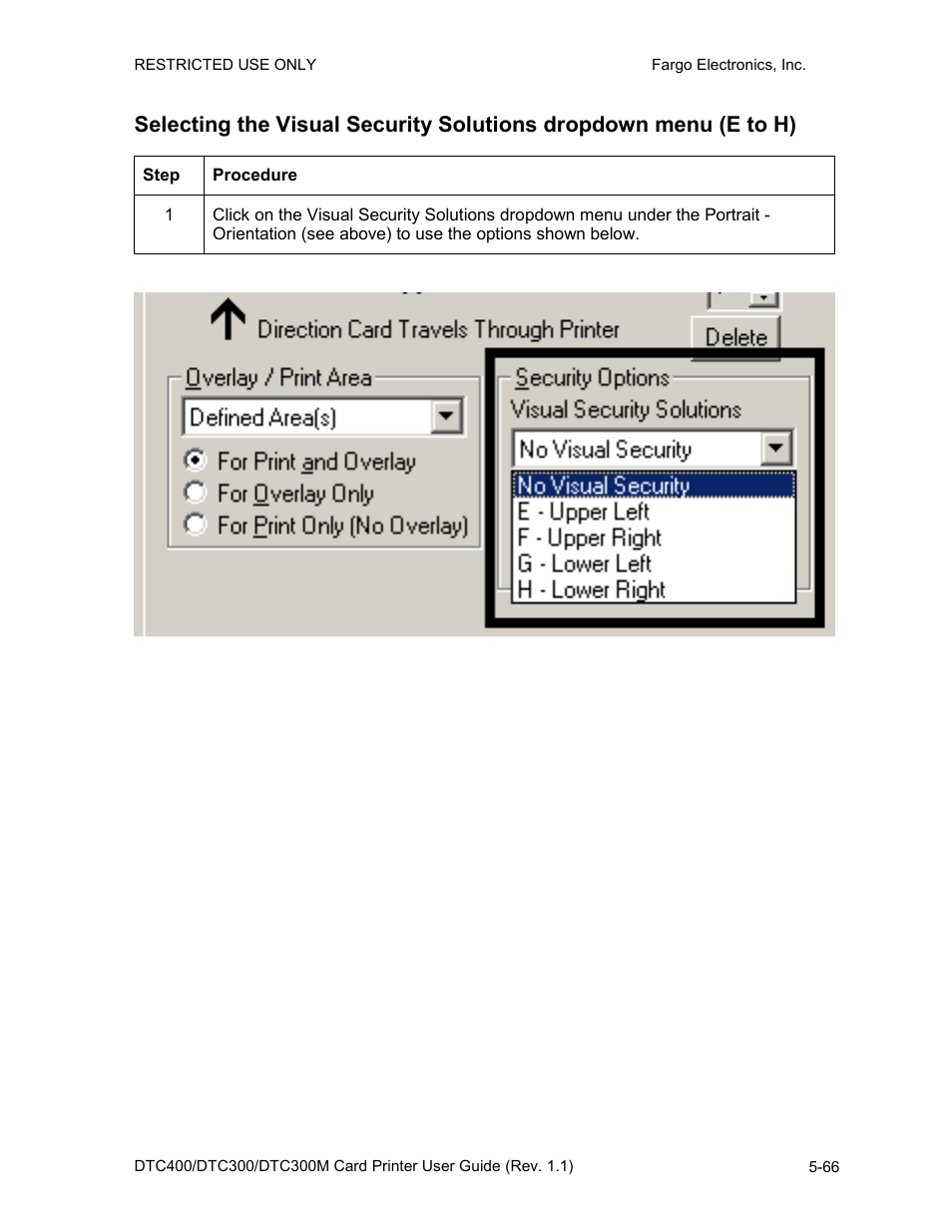 Fargo DTC300 User Manual | Page 176 / 278