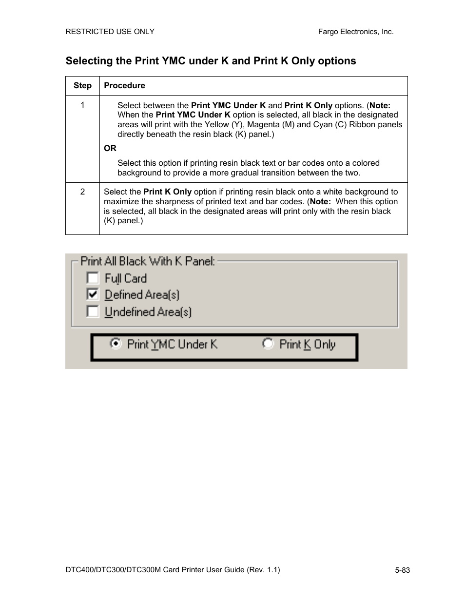 Fargo DTC300 User Manual | Page 193 / 278