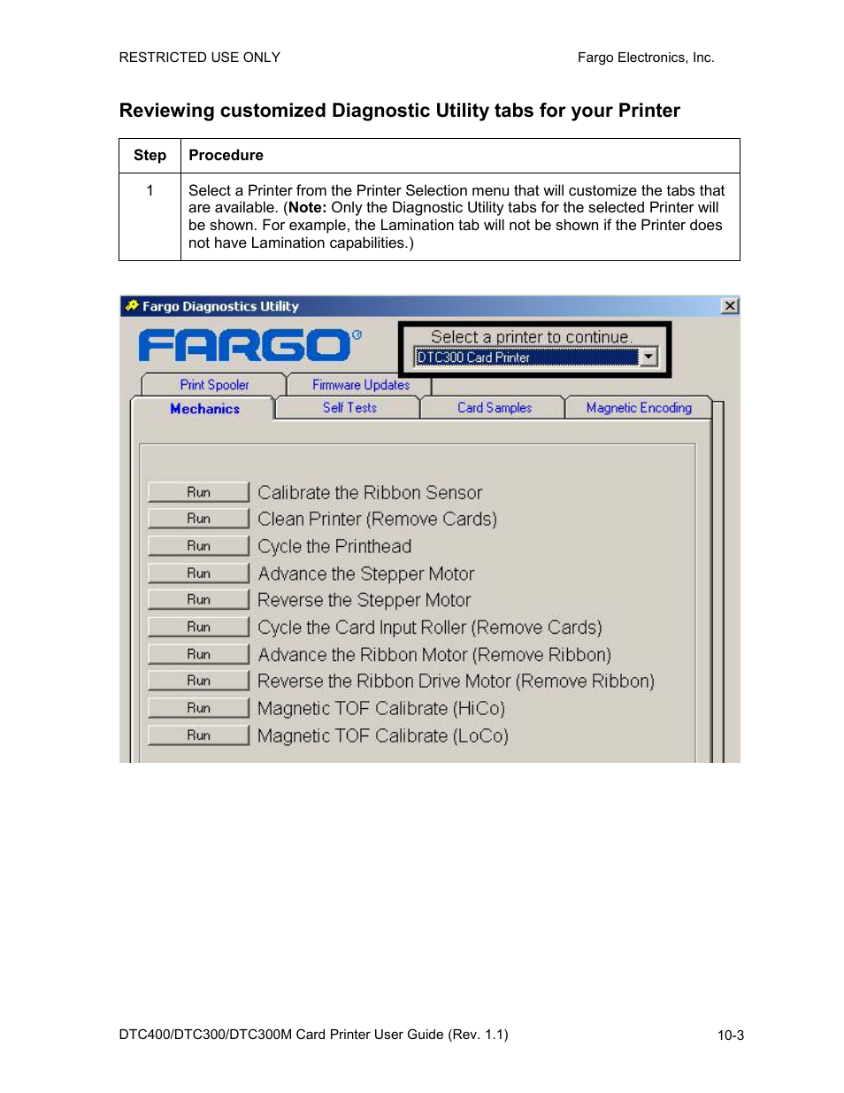Fargo DTC300 User Manual | Page 221 / 278