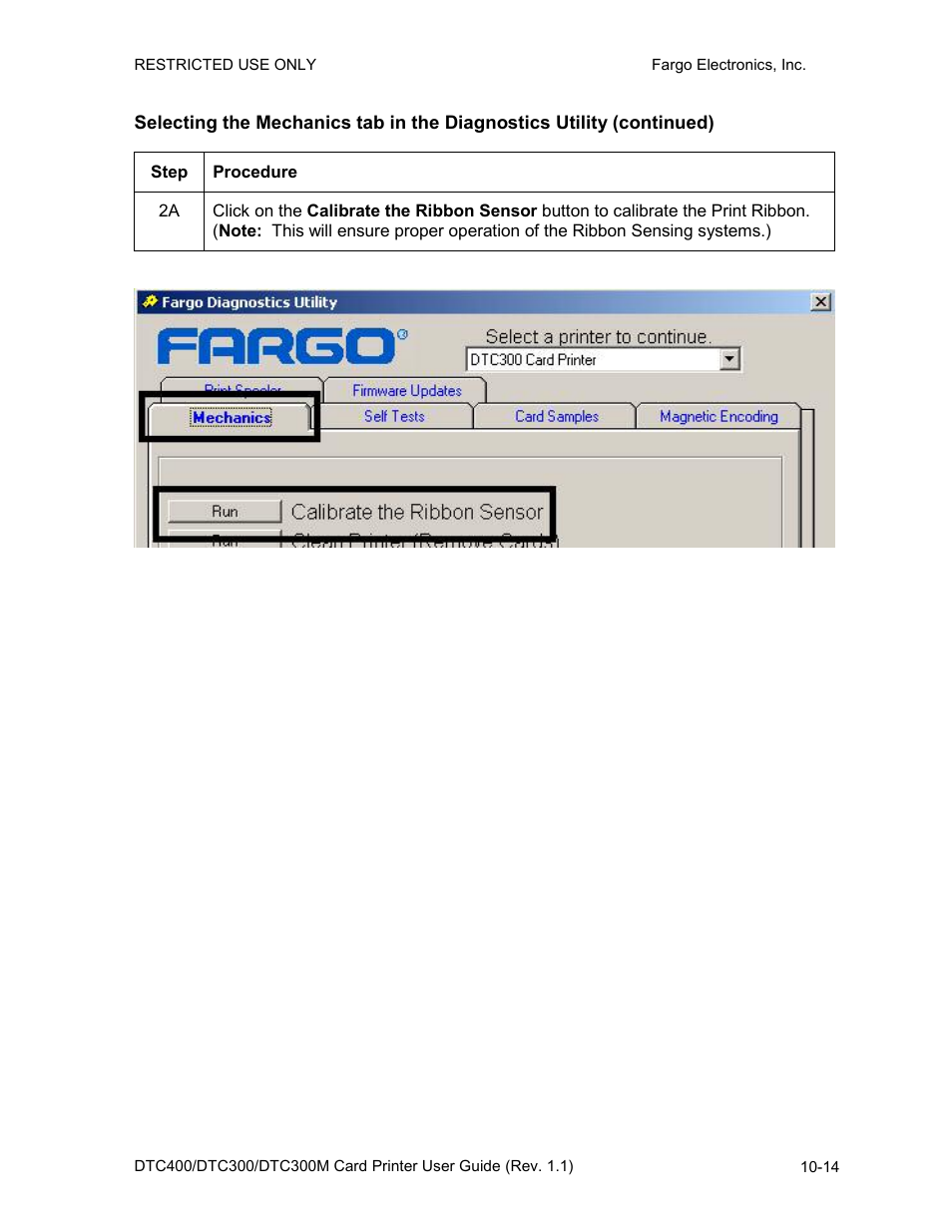 Fargo DTC300 User Manual | Page 232 / 278