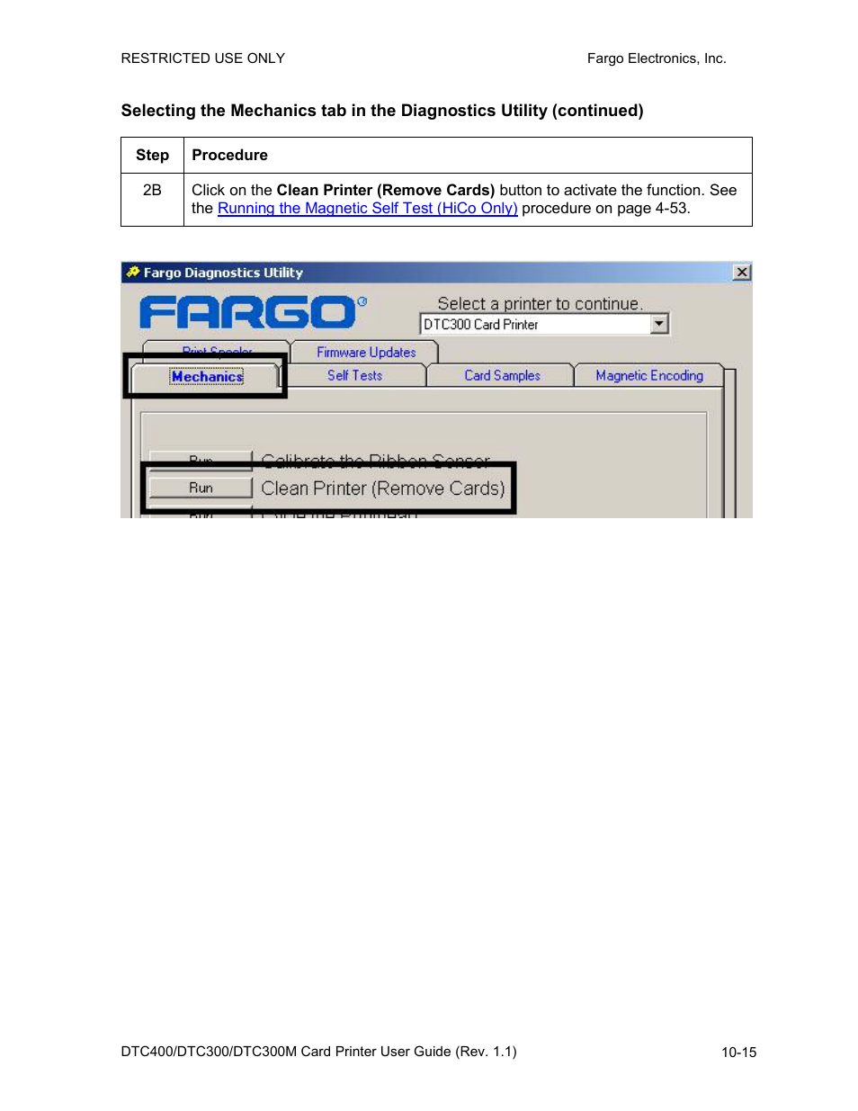 Fargo DTC300 User Manual | Page 233 / 278