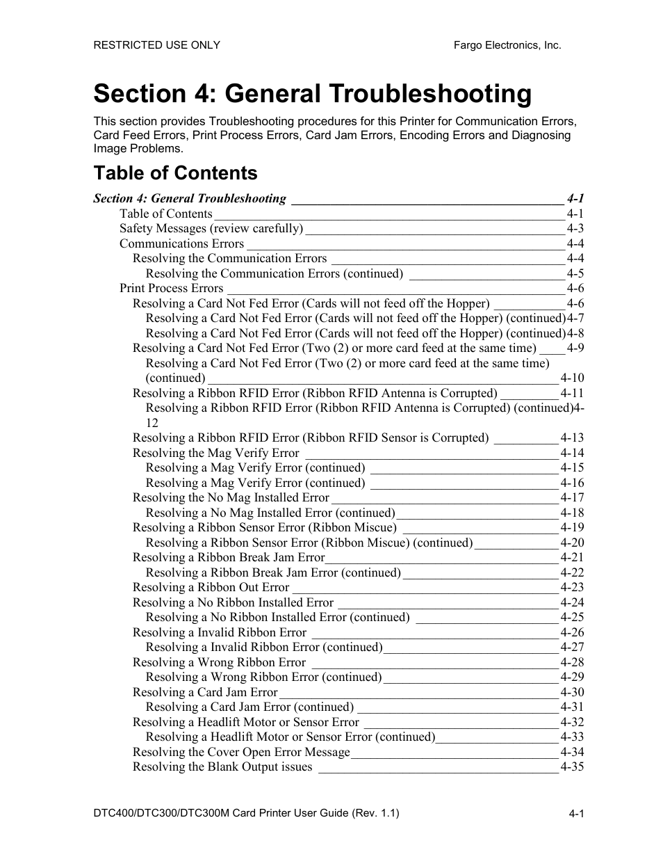 Fargo DTC300 User Manual | Page 58 / 278
