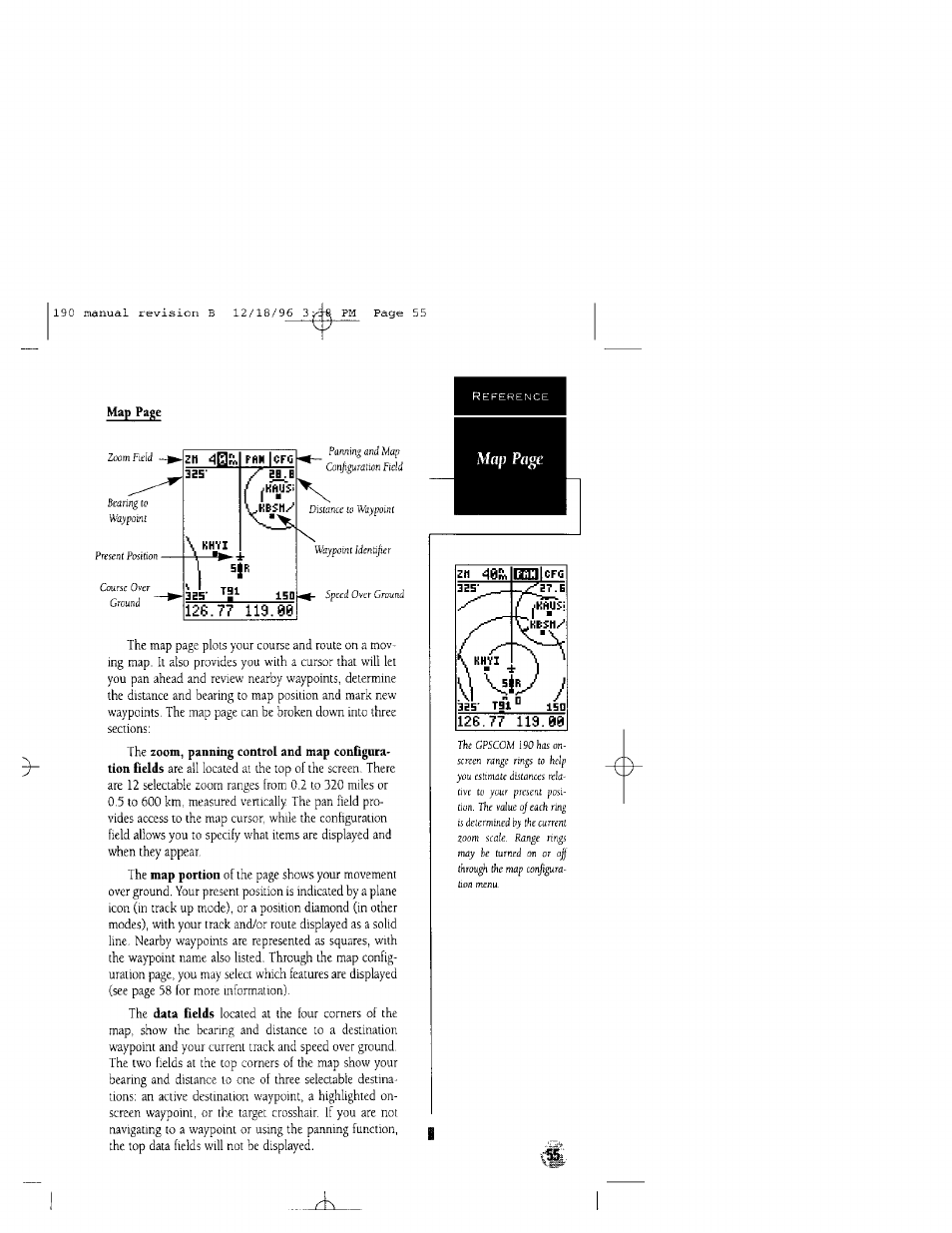 Garmin GPSCOM 190 User Manual | Page 60 / 106