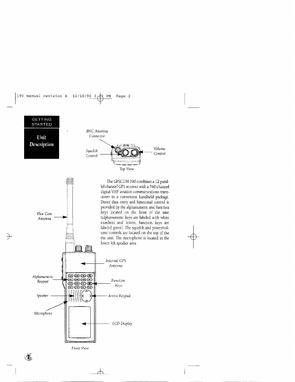 Garmin GPSCOM 190 User Manual | Page 7 / 106