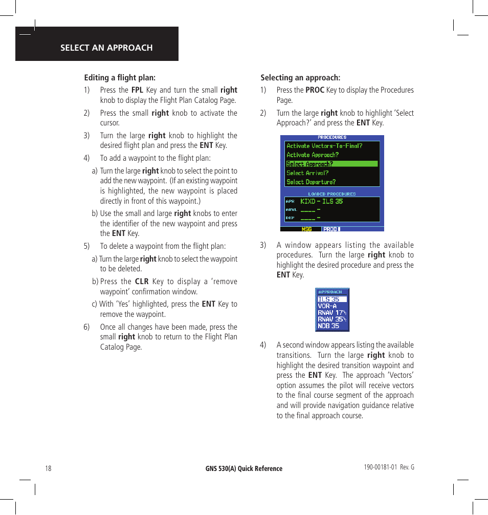 Garmin GNS 530 User Manual | Page 18 / 22