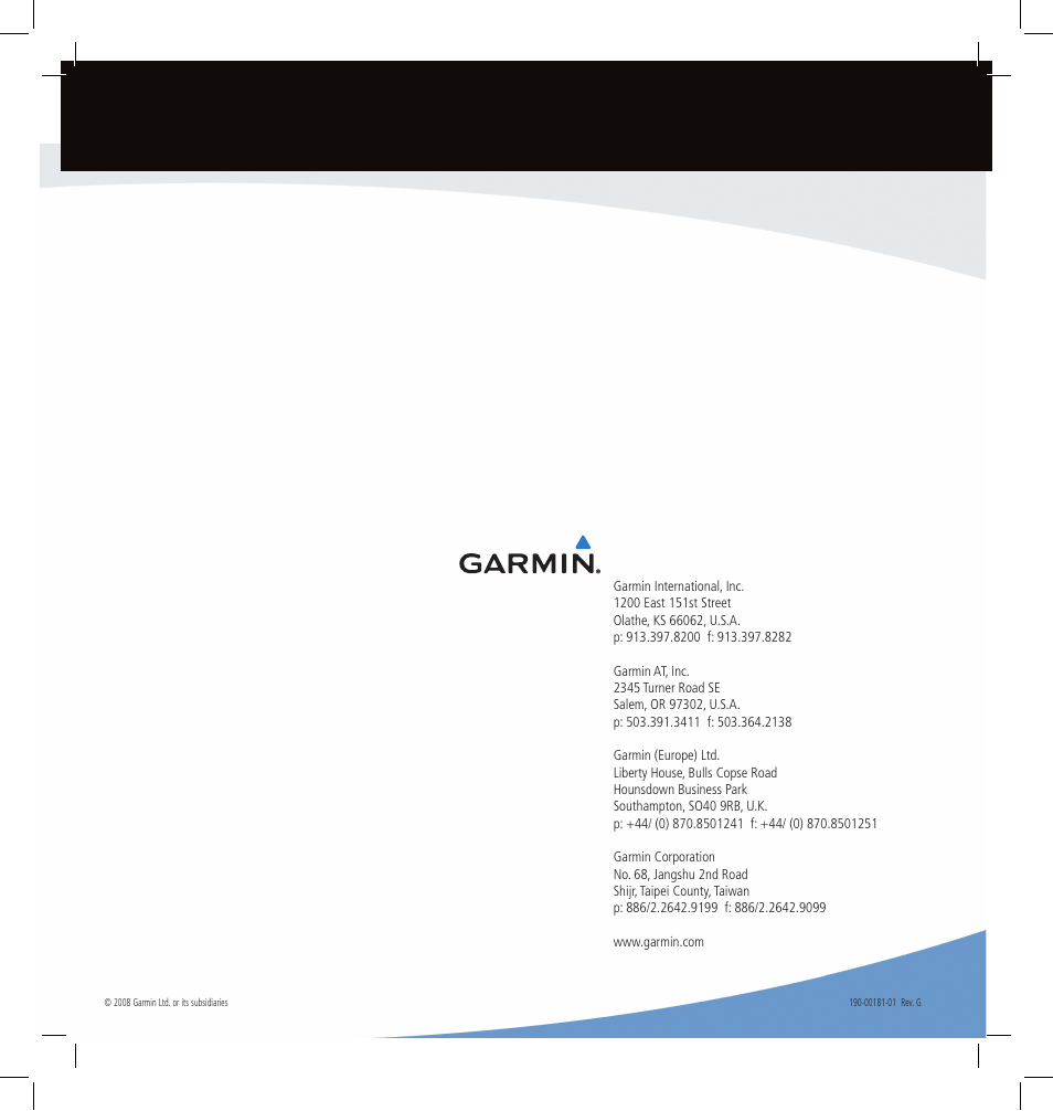 Garmin GNS 530 User Manual | Page 22 / 22