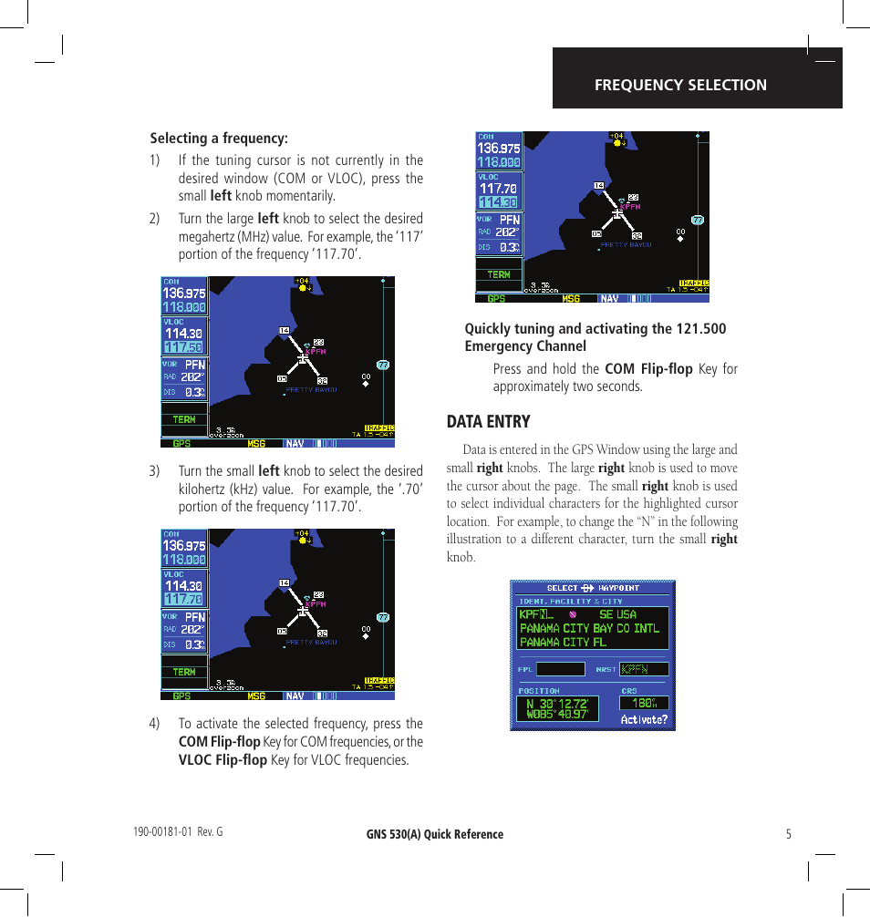 Garmin GNS 530 User Manual | Page 5 / 22