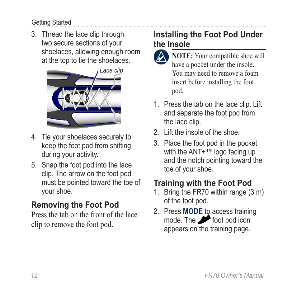Garmin 70 User Manual | Page 14 / 48