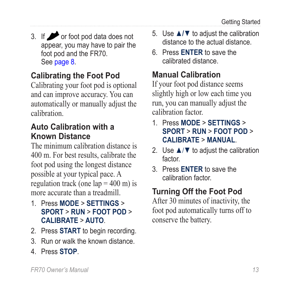 Garmin 70 User Manual | Page 15 / 48
