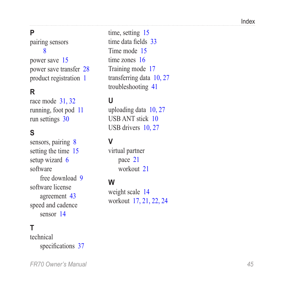 Garmin 70 User Manual | Page 47 / 48