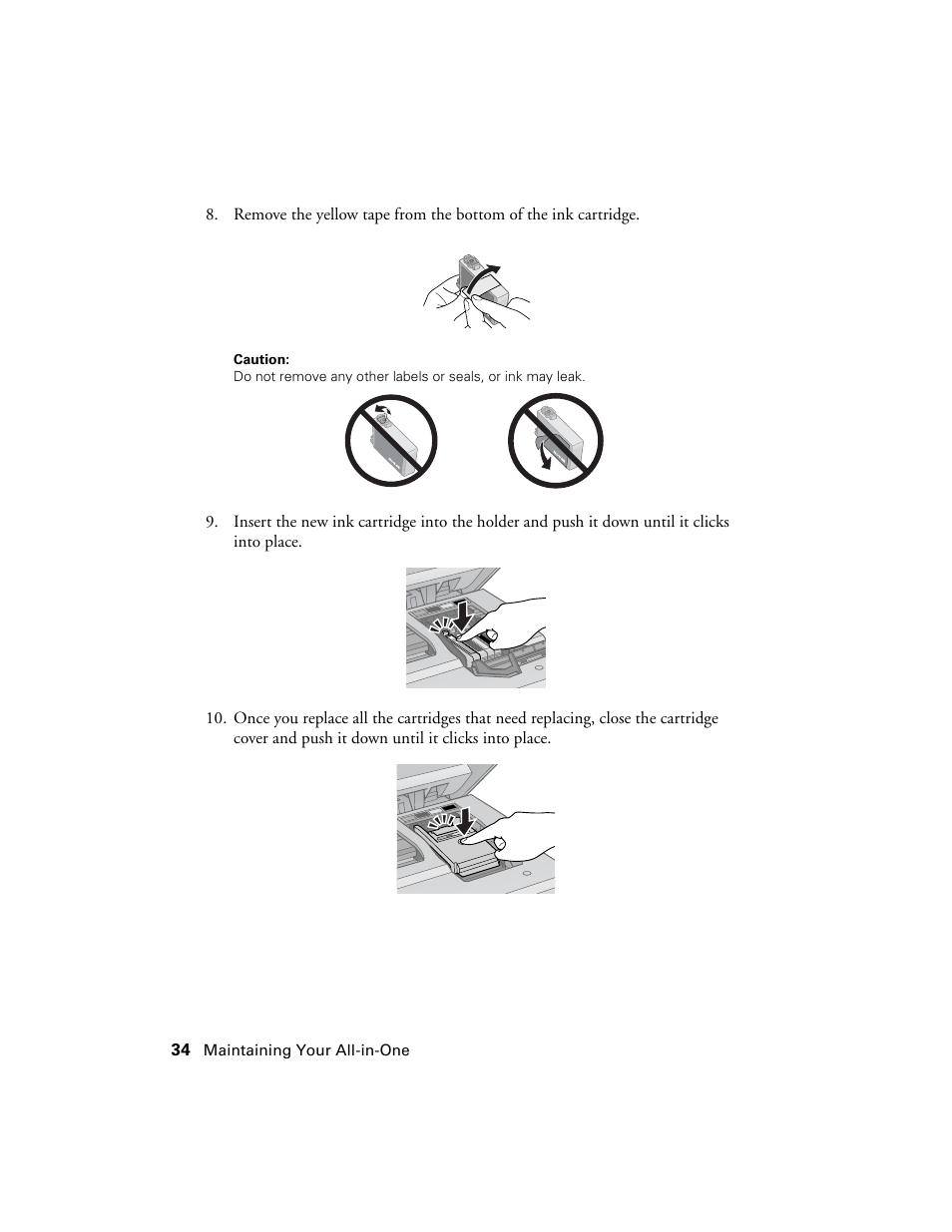 Garmin STYLUS NX200 User Manual | Page 34 / 48