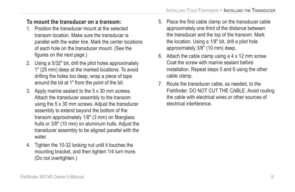 Garmin 90/140 User Manual | Page 15 / 32