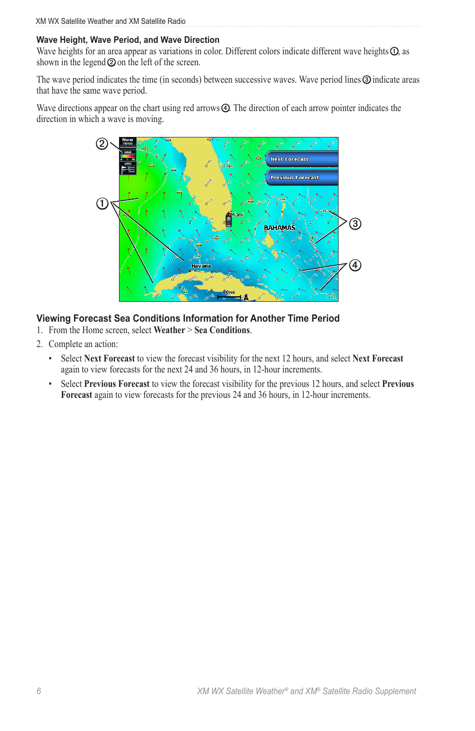 Garmin XM WX User Manual | Page 10 / 22