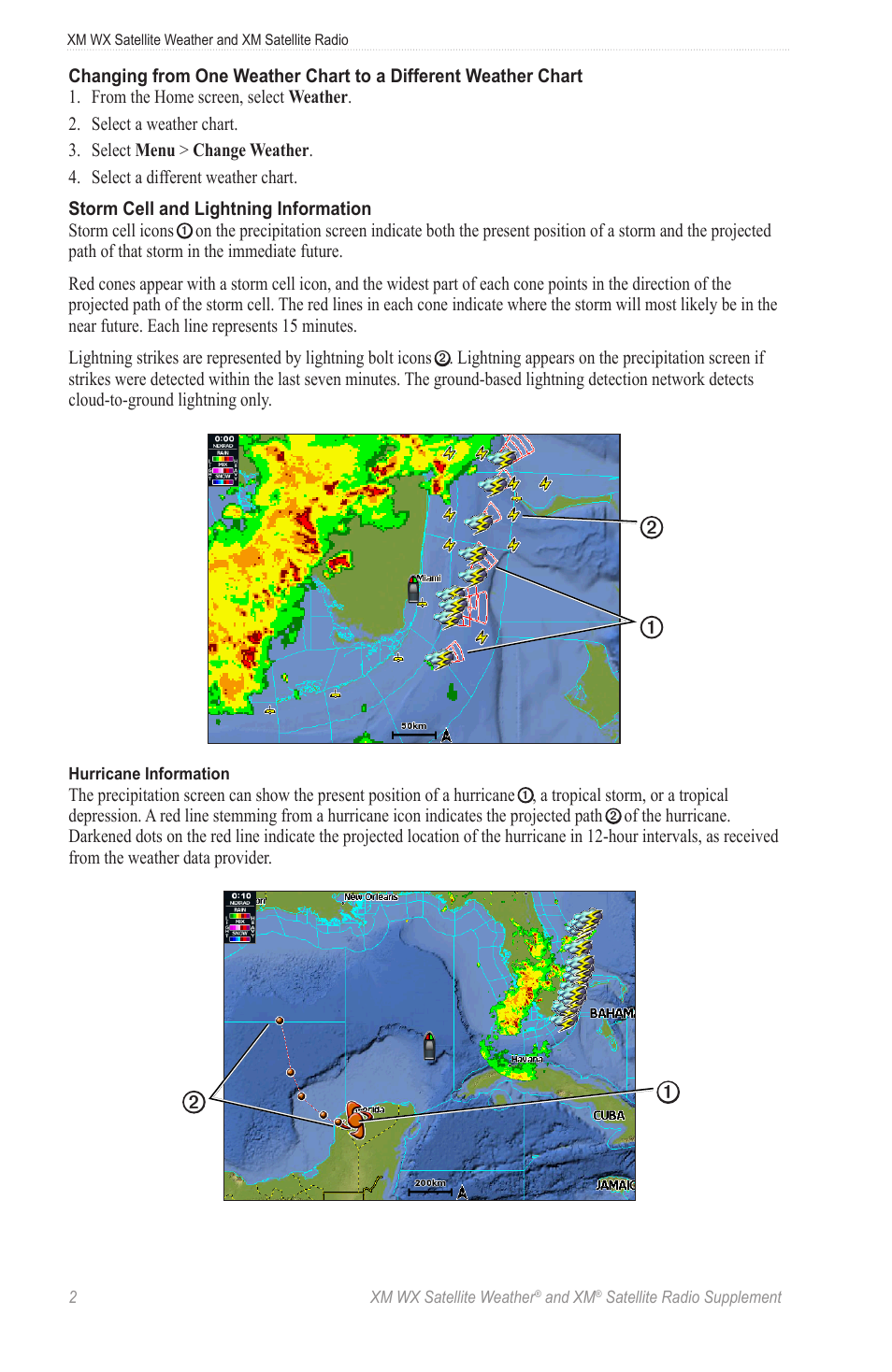 Garmin XM WX User Manual | Page 6 / 22